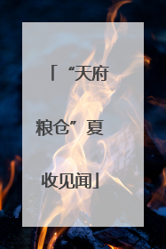 “天府粮仓”夏收见闻