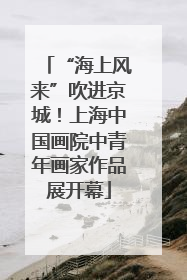 “海上风来”吹进京城！上海中国画院中青年画家作品展开幕