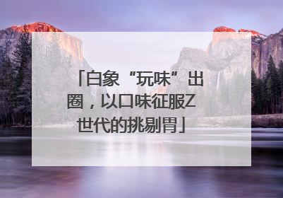 白象“玩味”出圈，以口味征服Z世代的挑剔胃