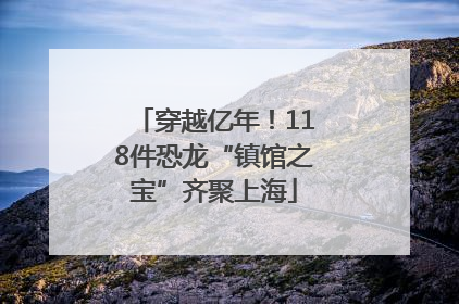 穿越亿年！118件恐龙“镇馆之宝”齐聚上海