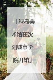 绿岛美术馆在沈阳城市学院开馆