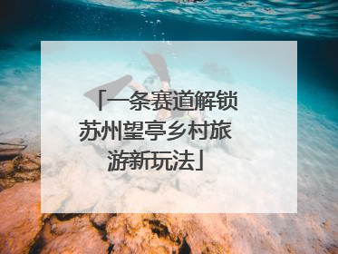 一条赛道解锁苏州望亭乡村旅游新玩法
