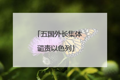 五国外长集体谴责以色列