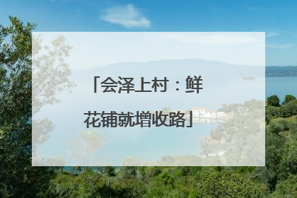会泽上村：鲜花铺就增收路