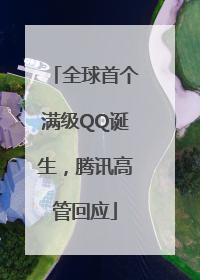 全球首个满级QQ诞生，腾讯高管回应