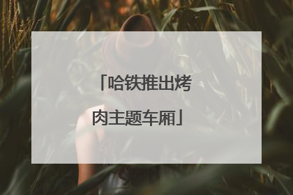 哈铁推出烤肉主题车厢