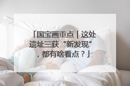 国宝画重点｜这处遗址三获“新发现”，都有啥看点？