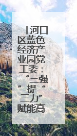 河口区蓝色经济产业园党工委：“三强”提“三力”赋能高质量发展