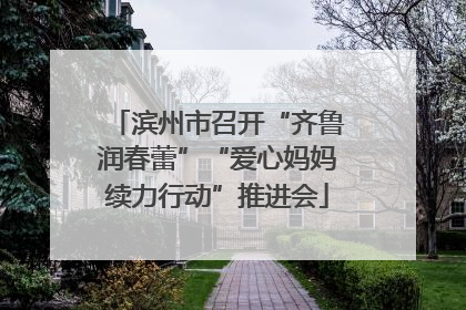滨州市召开“齐鲁润春蕾”“爱心妈妈续力行动”推进会