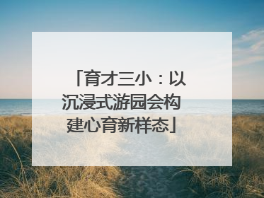 育才三小：以沉浸式游园会构建心育新样态