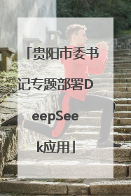 贵阳市委书记专题部署DeepSeek应用