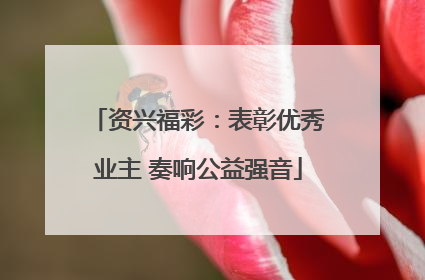 资兴福彩：表彰优秀业主 奏响公益强音