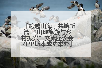 跨越山海，共绘新篇 “山地旅游与乡村振兴”交流座谈会在里斯本成功举办