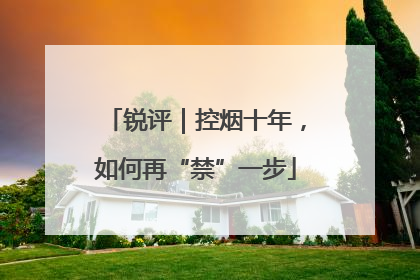 锐评｜控烟十年，如何再“禁”一步