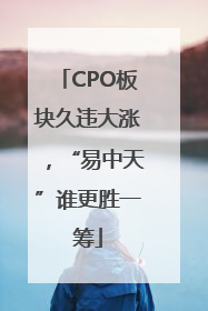 CPO板块久违大涨，“易中天”谁更胜一筹
